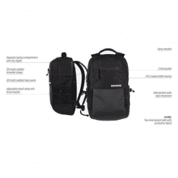 Mystic Transit Backpack Black 15 Liter