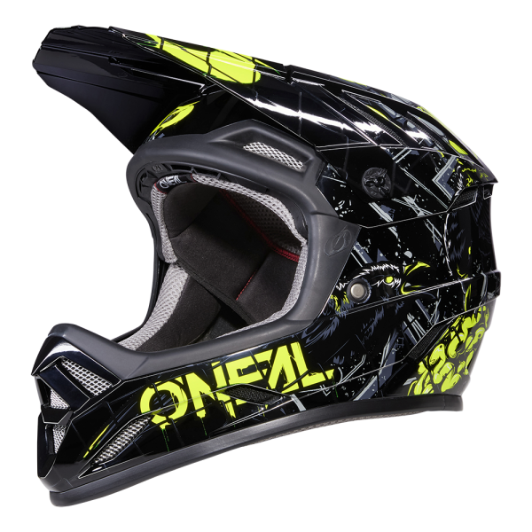 O´NEAL BACKFLIP Helmet ZOMBIE black/neon yellow