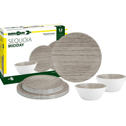 Brunner Sequoia Geschirr-Set, 12-teilig