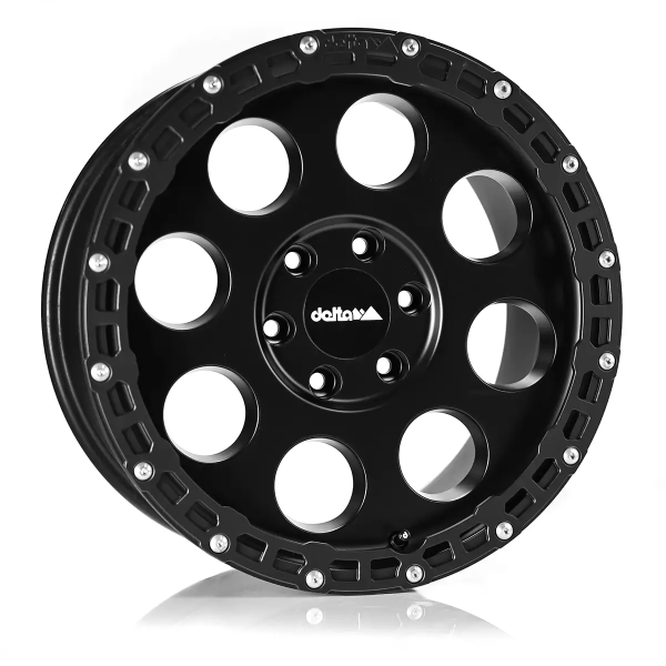delta4x4 Mercedes Sprinter Alurad Klassik_B Rugged Schwarz Matt 18" ET20