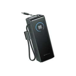 EcoFlow Rapid 25k mit einziehbarem Kabel Powerbank mit 25.000mAh Kapazität