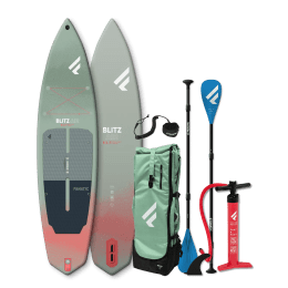 Fanatic iSUP -Package Blitz Air SLT aufblasbares Paddle Board Fanatic 2025