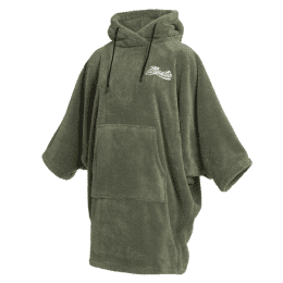 Mystic Poncho Teddy Women Olive Green One Size