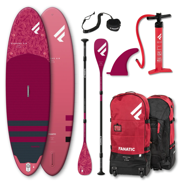 Fanatic SUP Komplett Set Package Diamond Air 2024