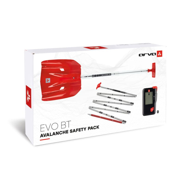 Arva Pack Safety Box EVO BT Lawinen-Set, LVS-Gerät + Sonde + Schaufel