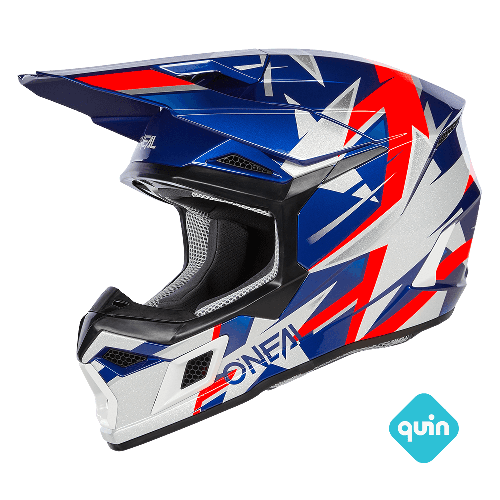 O'NEAL 3SRS Helmet RIDE blue/white/red