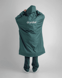 dryrobe Advance Poncho Long Sleeve Dark Green Nimbus