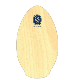 Skimboard SkimOne 39 99cm Palmaui Gelb Schwarz