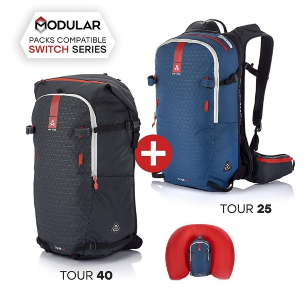 Arva Airbag Switch Tour Paket 25+40 Lawinenrucksack