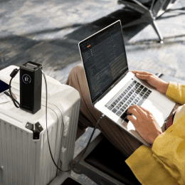 EcoFlow Rapid 25k mit einziehbarem Kabel schwarz