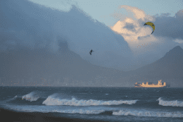 North Orbit Kite 2025 Big Air Freeride Pacific Blue, 9 m Test