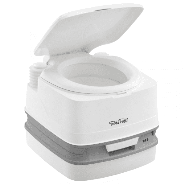 Thetford Porta Potti 145, tragbare Toilette, weiß