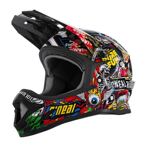 O'NEAL SONUS Youth Helmet CRANK - Robuster Fullface-MTB-Helm