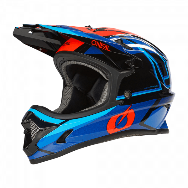 O´NEAL SONUS MTB Helm SPLIT blue/red