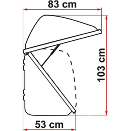 Fiamma Ultra Box500 Liter