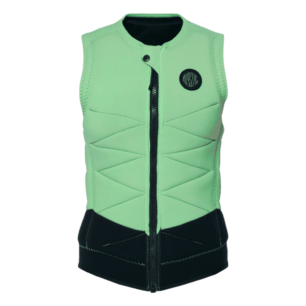 Mystic Juice Impact Vest Fzip Wake Prallschutzweste Women Lime Green