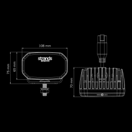 Strands FOR9T Light Pod 4" LED Arbeitsscheinwerfer