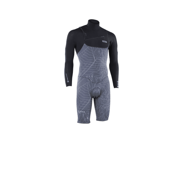 ION Wetsuit Seek Core 3/2 Shorty LS Front Zip men