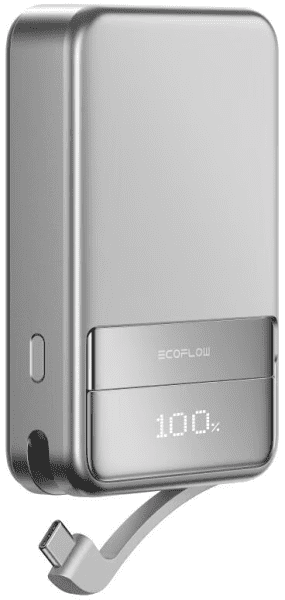 EcoFlow Rapid Magnetische Powerbank, 10000mAh, silber