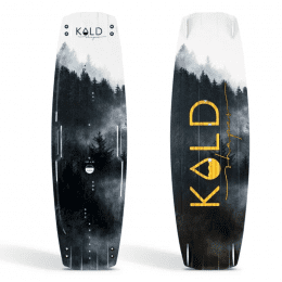 KOLD Shapes POLAR 2 Black Forest Edition Kiteboard inkl. Finnen