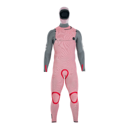 ION Wetsuit Seek Amp 6/5 Hood Front Zip men black