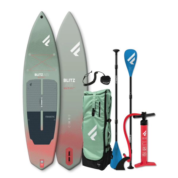 Fanatic iSUP -Package Blitz Air SLT aufblasbares Paddle Board Fanatic 2025