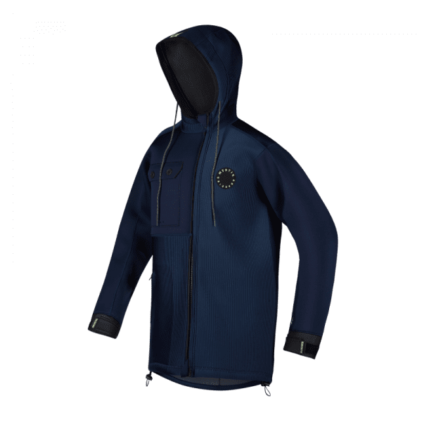 Mystic Ocean Jacket Neoprenjacke Navy/Lime