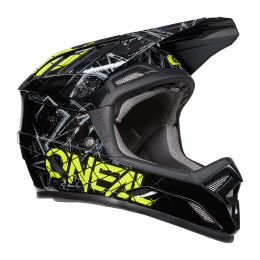 O´NEAL BACKFLIP Helmet ZOMBIE black/neon yellow