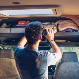 Alu-Dachablage W907 für Sprinter 2018+ schwarz pulverbeschichtet