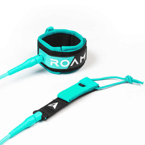 ROAM Surfboard Leash Premium 9.0 274cm 7mm Grün