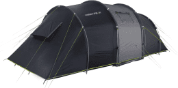 High Peak Vis-a-Vis Tauris 6 Zelt, 6-Personen, 620x240cm, dunkelgrau/grün