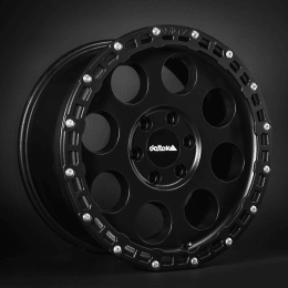 delta4x4 Mercedes Sprinter Alurad Klassik_B Rugged Schwarz Matt 18" ET20