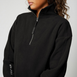 Mystic The Heat Zip Up Sweat black