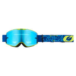 O´NEAL O´NEAL B-20 Goggle STRAIN blue/neon yellow - radium blue