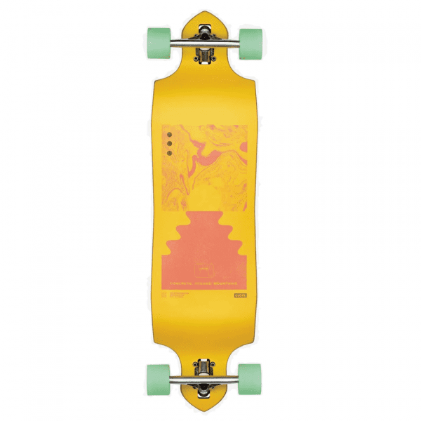 Globe Geminon Micro-Drop 37" Longboard Tidal Force/Honey