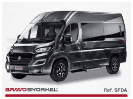 Bravo Snorkel Ansaugschnorchel für Fiat Ducato + Citroen Jumper + Peugeot Boxer (2006-)