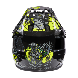 O´NEAL BACKFLIP Helmet ZOMBIE black/neon yellow