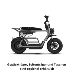 Coopop Rugged GS Elektroroller - Stonegrey