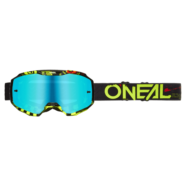 O´NEAL O´NEAL B-10 Goggle ATTACK black/neon yellow - radium blue