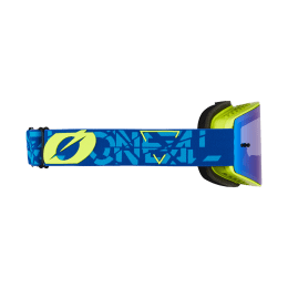 O´NEAL O´NEAL B-20 Goggle STRAIN blue/neon yellow - radium blue