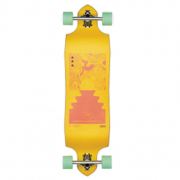 Globe Geminon Micro-Drop 37" Longboard Tidal Force/Honey