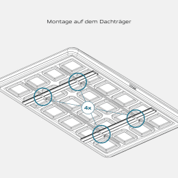 Horntools Dachzelt Themis PopUp ABS Hartschalenzelt 165 cm