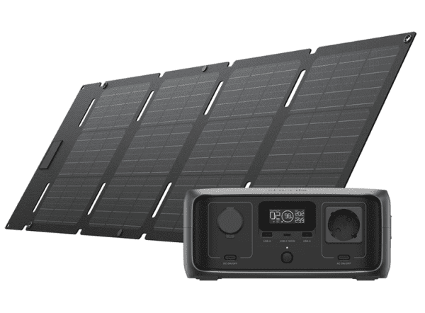 Ecoflow River 3 UPS + 45WSolar Panel Typ-C (Hard Bundle) - 0% MwSt (Angebot gemäß §12 Abs.3 UstG)