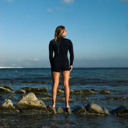 ION Wetsuit Amaze Amp Shorty 2.0 LS Back Zip women