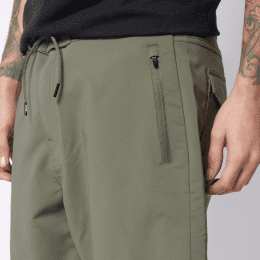 Mystic Trail Hybrid Boardshort Moss