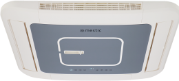 Mestic RTA-2500-L Dachklimaanlage Schwarz 2.500 W für Wohnmobil & Camper