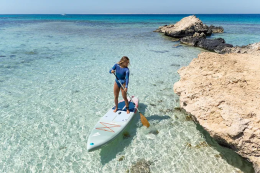 Fanatic iSUP -Package Blitz Air SLT aufblasbares Paddle Board Fanatic 2025
