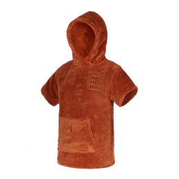 Mystic Poncho Teddy Kids Rusty Red One Size