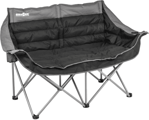 Brunner Action Repose Faltsofa, schwarz