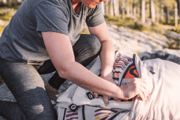Bentcho Zebra Design Design Vanlife Schlafsack Zebra Druck